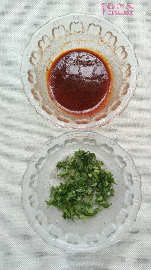香菜拌腰花的做法