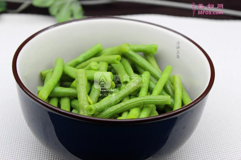 凉拌豆角的做法