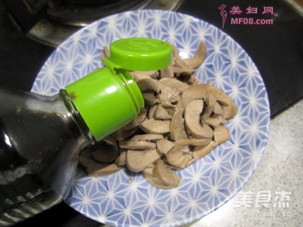 温拌腰花的做法