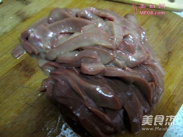 温拌腰花的做法