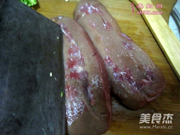 温拌腰花的做法
