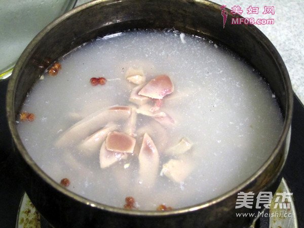 温拌腰花的做法