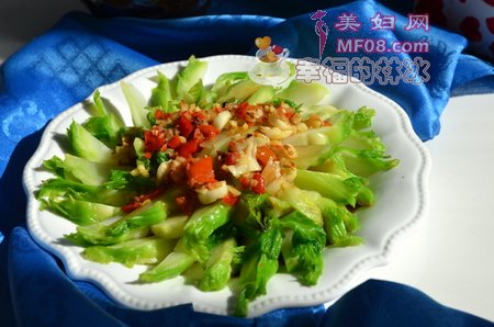 炝拌儿菜的做法