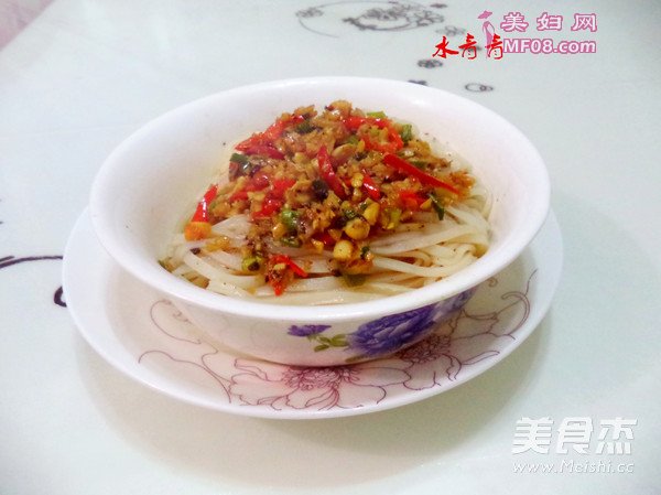 蒜汁拌粉丝的做法