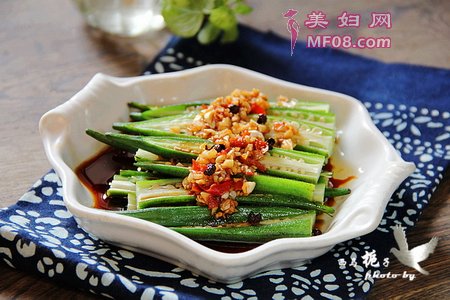 炝拌秋葵