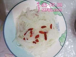 凉拌白萝卜