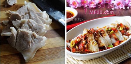 红油蒜泥白肉步骤7-8