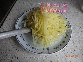 凉拌土豆丝红油炝土豆丝