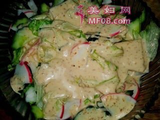 焙煎芝麻蔬菜沙拉