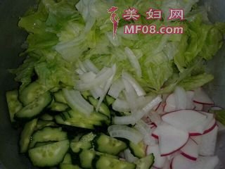 焙煎芝麻蔬菜沙拉
