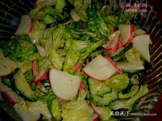 焙煎芝麻蔬菜沙拉