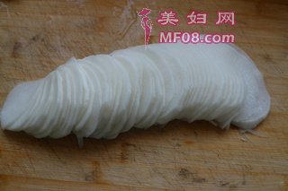 凉拌白萝卜丝