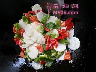 彩椒山药片