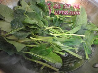 菠菜拌粉丝