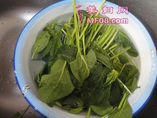 菠菜拌粉丝