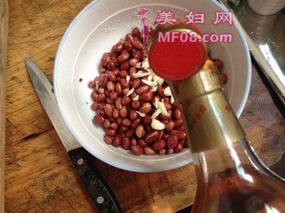 花生米拌香菜