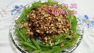 肉丝芹菜拌粉丝