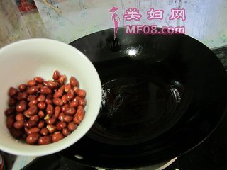 花生拌菠菜