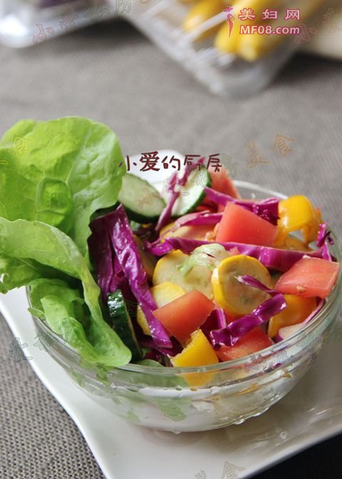 油醋汁蔬菜沙拉