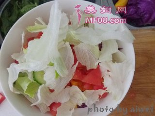 油醋汁蔬菜沙拉
