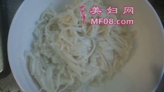 炝拌金针菇