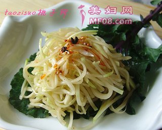 炝拌紫苤蓝