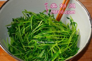 凉调豌豆苗