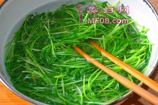 凉调豌豆苗