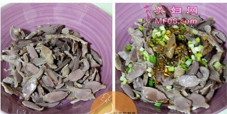 凉拌鸡胗步骤1-2