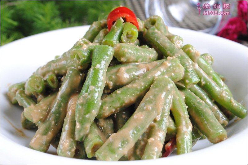 麻酱豆角
