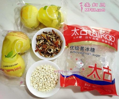 川贝陈皮柠檬膏的做法