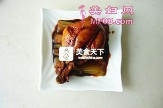 葱烧鸡腿的做法步骤：9