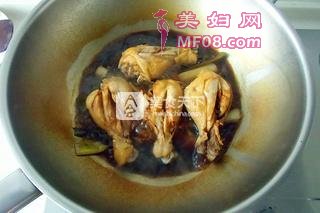 葱烧鸡腿的做法步骤：7