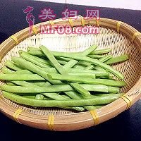 干煸四季豆的做法图解1