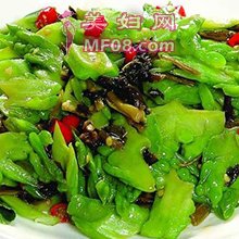 紫苏炒苦瓜的做法