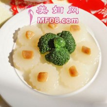 干贝蒸萝卜的做法