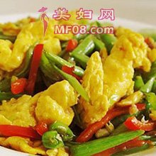 四季豆炒鸡蛋的做法