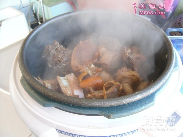 陈皮烧大鹅的做法