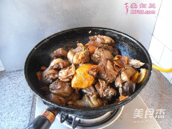 陈皮烧大鹅的做法