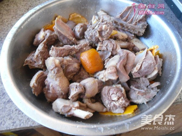 陈皮烧大鹅的做法