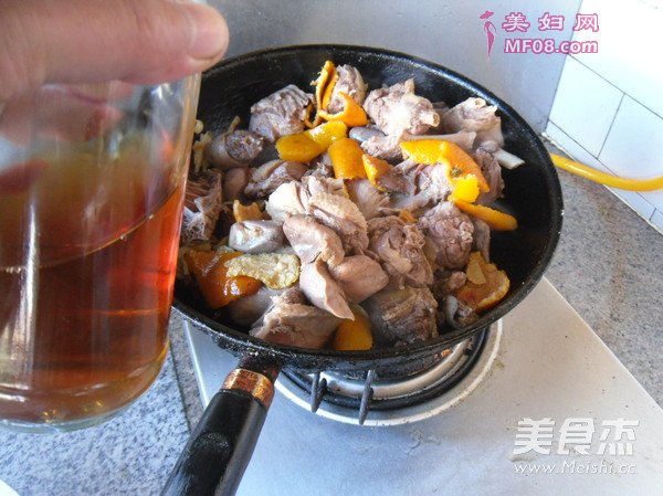 陈皮烧大鹅的做法