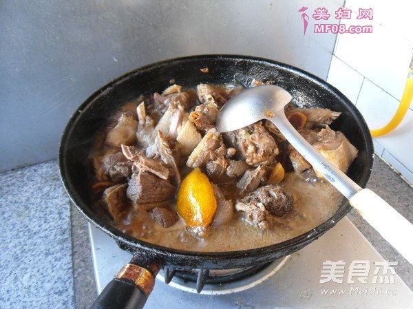 陈皮烧大鹅的做法