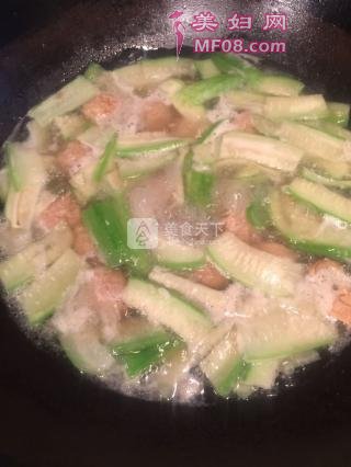 丝瓜丸子汤的做法步骤：7
