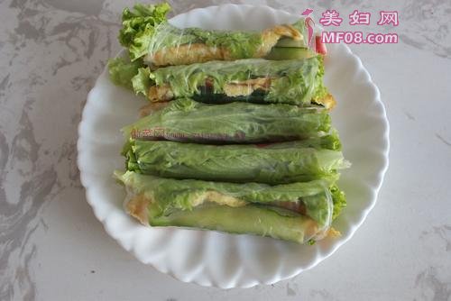 越南米皮卷的做法