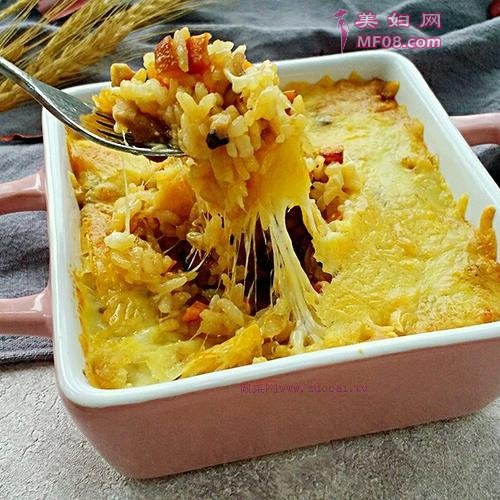芝士焗饭的做法