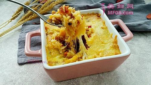 芝士焗饭的做法