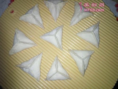 糖三角的做法