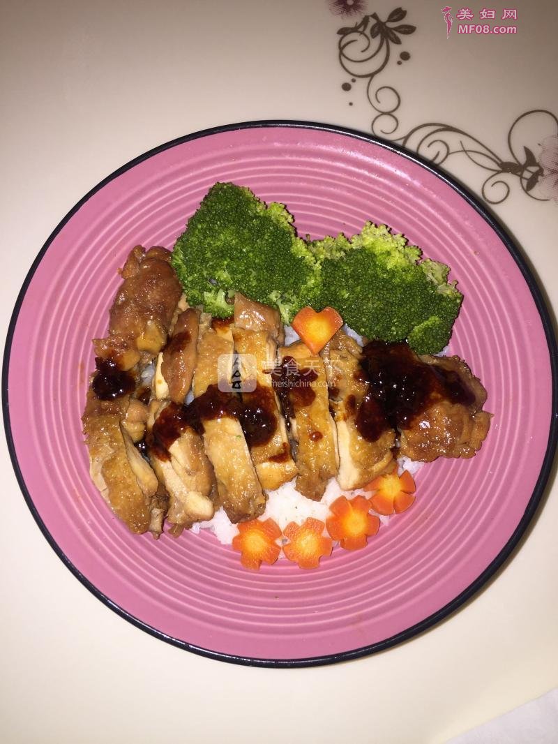 照烧鸡腿饭的做法