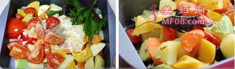 橄榄油孜然烤杂蔬的做法步骤5
