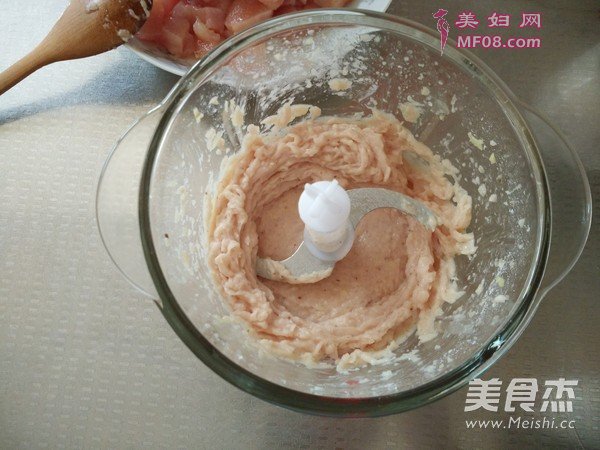 #婴儿7月-12月菜谱#三色鸡肉丸的做法